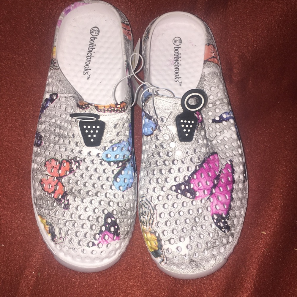 Bobbie Brooks Butterfly water shoes